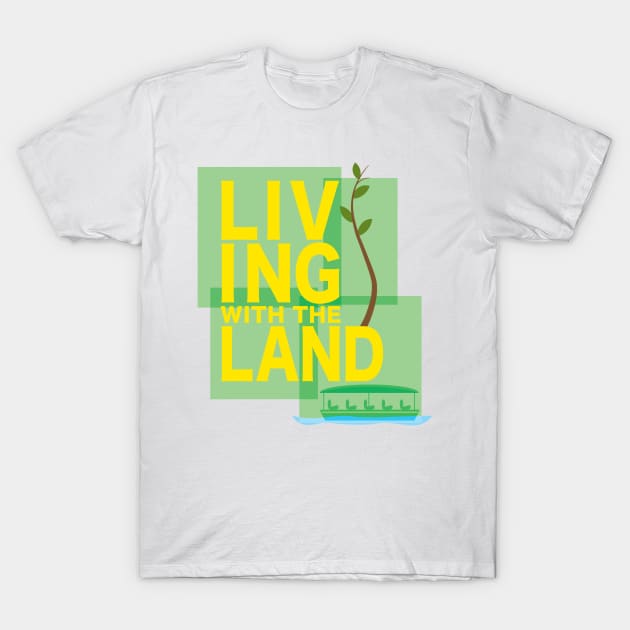 Living with the Land - Color Blocks T-Shirt by WearInTheWorld